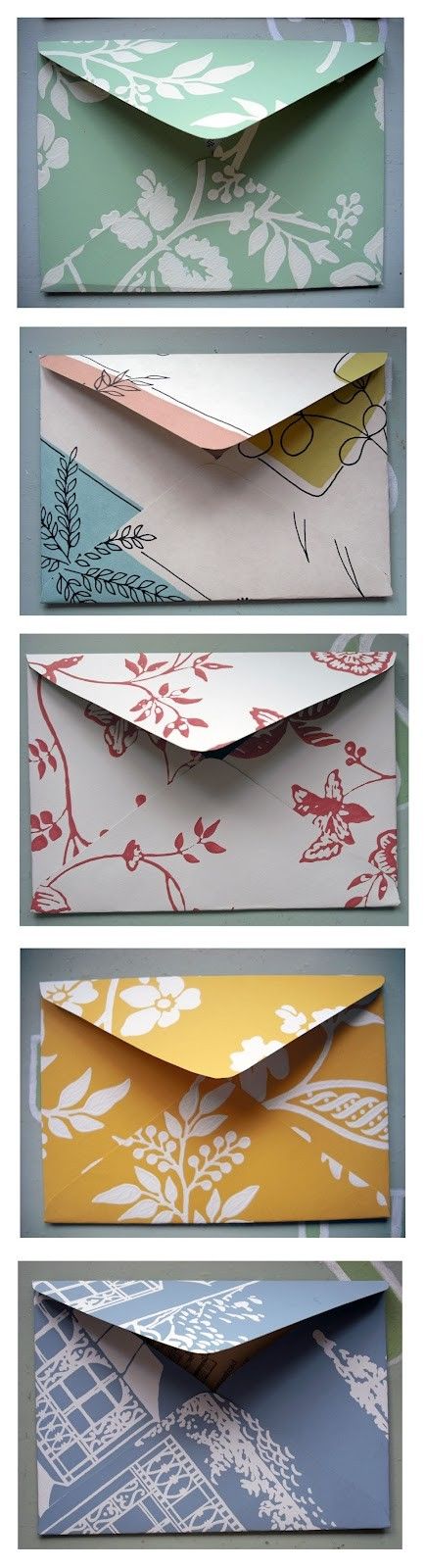 Homemade Envelopes From Scrapbook Paper, Make Envelopes From Scrapbook Paper, Diy Envelopes From Paper Template, Homemade Envelopes How To Make, Simple Envelope Design, Things To Do With Scrapbook Paper, Letter Envelope Diy, Diy Envelopes From Paper, How To Make Envelopes