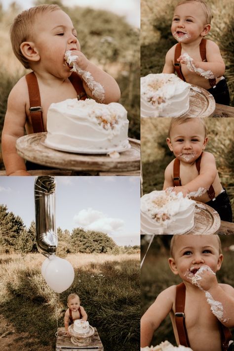 Cake Smash Photos Boy Outdoor, Babys First Birthday Photoshoot, 1 St Birthday Photoshoot Ideas, Baby Boy Photoshoot Ideas 1 Year Studio, One Year Cake Smash Photoshoot, One Year Photoshoot Outdoor, 1st Birthday Video Ideas, 1st Photoshoot First Birthdays, Beary First Birthday Photoshoot