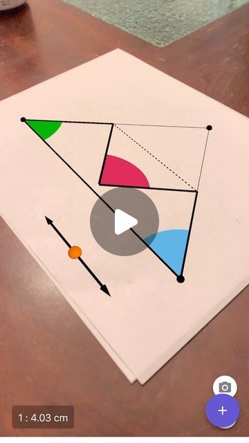 Tim Brzezinski on Instagram: "#triangle interior #angle sum = 180° #mathematics @geogebra #MTBoS #iteachmath #mathteacher #geometry #mathteachersofinstagram #mathfun #math #maths #mathteachers #teachersfollowteachers" Montessori, Maths Angles, Angles Math Activity, Triangles Activities, Geometry Angles, Angles Math, Triangle Math, Geometry Math, Mathematics Activities