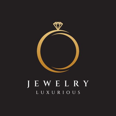 Logo For Jewelry Design, Logo Design For Gold Shop, Jewellery Shop Logo Design, Jewelry Logos Ideas, Logo Gold Design, Jewelry Design Logo, Jewelry Logo Design Jewellery, Gold Logo Design Ideas, Accessories Logo Design Ideas