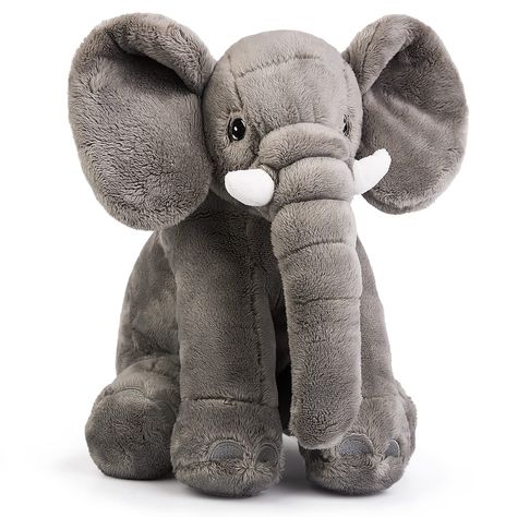 PRICES MAY VARY. 🐘【Elephant Size】12 x 9 x 5 inches 🐘【Good Touching】Our Plush Stuffed Animal Elephant’s epidermis is made of breathable fabric. The small and medium-length fluff and full filling can provide your child with the best touch, suitable for your child to hug. 🐘【For Kids】 Plush toys are always popular with children. Lovely and real “Medium” elephants can absolutely catch the eyes of children for the first time. Choose Plush elephants to give to children for Birthday, Thanksgiving Day Big Stuffed Animal, Elephant Soft Toy, Stuffed Elephant, Animal Elephant, Elephant Stuffed Animal, Pillow Plush, Doll Cute, Elephant Toy, Birthday Thanksgiving