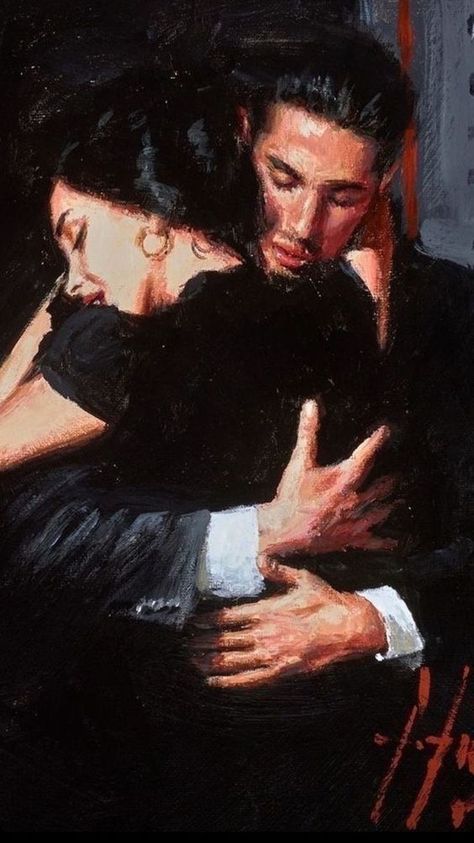 متحف فني, Fabian Perez, Constant Headaches, In His Arms, Dream Symbols, Romance Art, My Kind Of Love, The Embrace, Arte Inspo