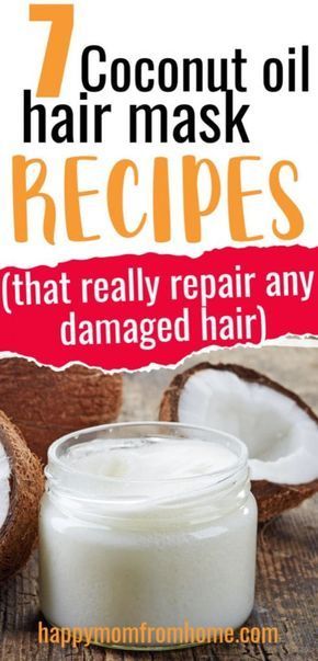 Homemade Hair Mask Recipes, Yogurt For Hair, Yogurt Hair Mask, Coconut Oil For Hair, Coconut Oil Mask, Hair Mask Recipe, Homemade Hair Mask, Mask Recipes, Conditioning Hair Mask