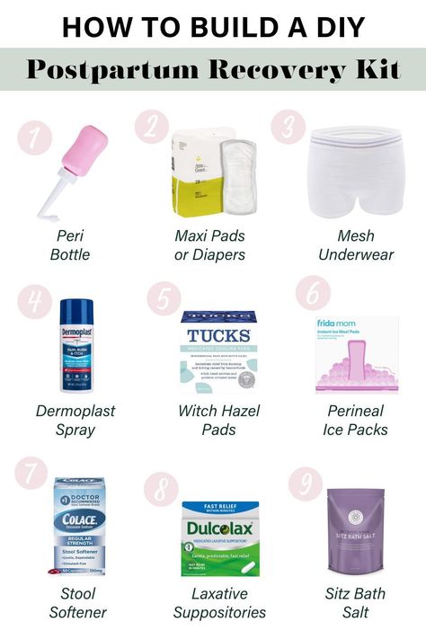 After welcoming your little one into the world, the journey doesn't end there. It's crucial to take care of yourself during the postpartum period to bounce back and embrace the new chapter in your life. That's where a postpartum recovery kit comes in handy! Our guide will help you craft the perfect kit, filled with everything you need to feel supported and pampered during your healing journey. Read on to learn how to build the ultimate postpartum recovery kit! After Birth Recovery Postpartum Care, Post Partum Recovery Kit, Postpartum Kit, Perineal Care, Postpartum Recovery Kit, Postpartum Period, Postpartum Must Haves, Postpartum Care Kit, Postpartum Essentials