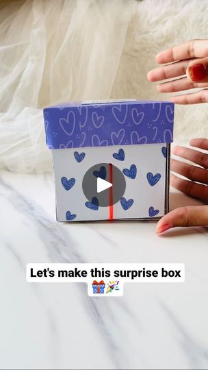 Surprise Box Ideas Pop Up Paper Crafts, Diy Birthday Box, Diy Surprise Box, Photo Box Diy, Paper Box Tutorial, Diy Exploding Box, Birthday Explosion Box, Surprise Gift Box, Exploding Gift Box