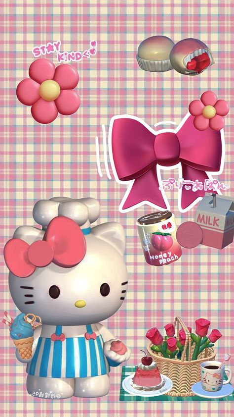 Cute 3D wallpaper for iPhone #Dontrepost #myedits #lockscreenwallpaper Kuromi 3d Wallpaper, 3d Hello Kitty Wallpaper, Aesthetic Pink Iphone Wallpaper, 3d Wallpaper For Iphone, Lock Screen Wallpaper Aesthetic Iphone, Wallpaper 3d Iphone, Cute 3d Wallpaper, Kitty Wallpaper Iphone, Hello Kitty 3d