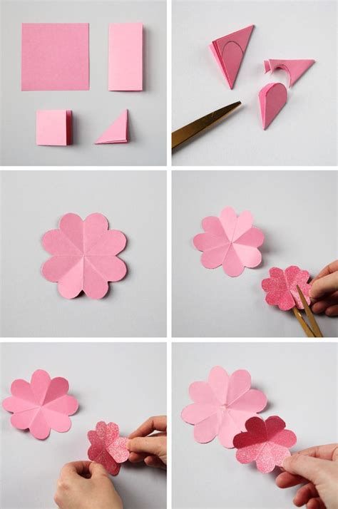 All 9 Templates Paper Flower Templates Giant Paper Flower Paper Flower Wreaths, Make Paper Flowers, Tutorial Origami, Diy Flores, Diy Spring Wreath, Fleurs Diy, Easy Paper Flowers, Kids Crafting, Kraf Diy