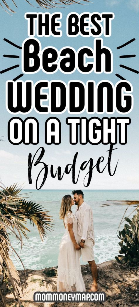 Planning your wedding can be such a fun activity. But if you’re on a budget, finding ways to cut your spending is the worst part of wedding planning. Here's the guide on how to plan your beach wedding on a budget! Beach Wedding On A Budget, Beach Wedding Ideas On A Budget, Wedding On A Small Budget, Budget Beach Wedding, Cheap Beach Wedding, Money Planning, Beach Wedding Planning, Beach Wedding Groom, Small Beach Weddings