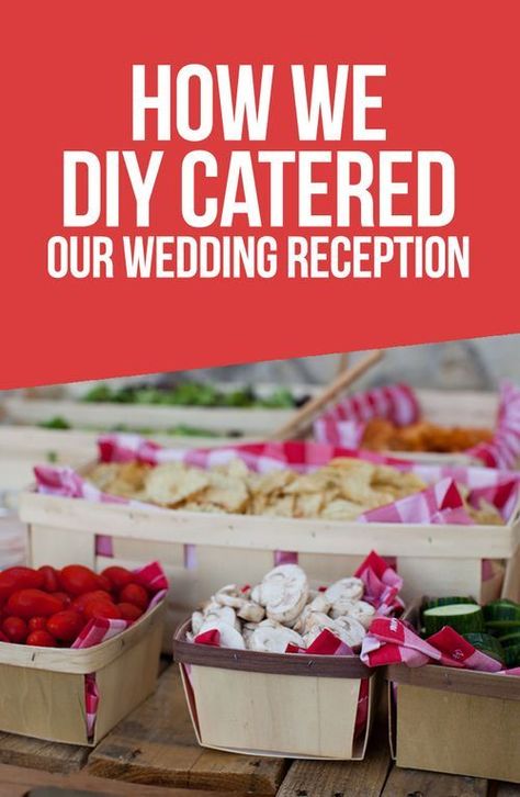 Wedding Wednesdy: How We DIY Catered Our Own Wedding Reception #wedding #budget #budgetwedding #reception #diy Easy Wedding Food Buffet, Catering Own Wedding, Cater Own Wedding, Budget Catering Ideas, Wedding Food Buffet Table Ideas Decor, Self Catered Wedding Menu Ideas, Reception Food Ideas On A Budget, Easy Food For Wedding Receptions, Lunch Reception Wedding