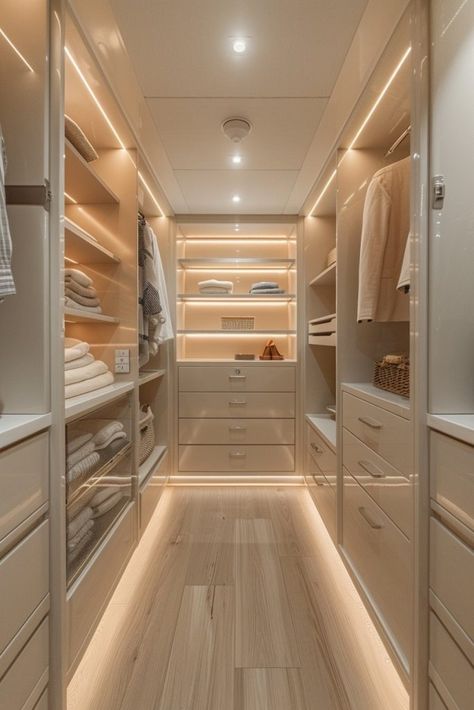 29 Walk In Closet Ideas to Maximize Your Storage in Style 1 Luxury Small Walk In Closet, Shoe Storage Dressing Room, Dream Walk In Wardrobe, Closet Room Ideas Modern, Walking Closet Aesthetic, Purse And Shoe Closet, Classy Closets Walk In, Closet Room Design Ideas, Interior Closet Design