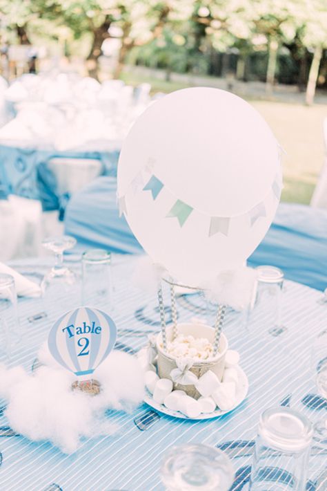 Onederful Hot Air Balloon, Air Balloon Theme Party Decoration, Hot Air Balloon Party Theme Decoration, Hot Air Balloons Birthday Theme, Hot Air Ballon Party Backdrop, Air Baloons Decoration Diy, Hot Air Balloon Balloons, Hot Air Balloon Centerpiece Baby, Hot Air Balloon 1st Birthday Party Boy