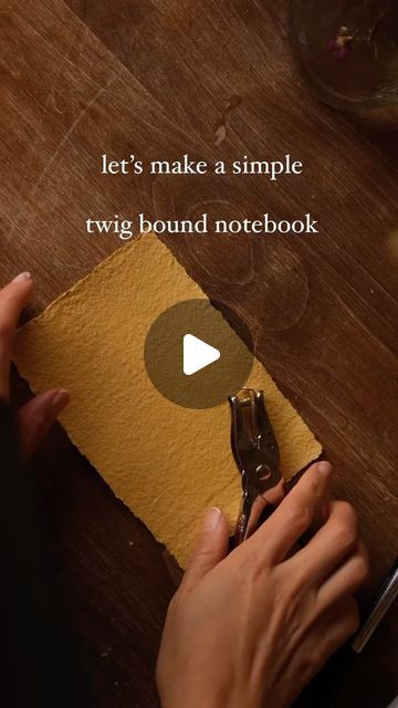 Sibia Torres Padilla | DIYs on Instagram: "Well I finally got around to turning that paper we made from an egg carton into a notebook. all I used was our homemade paper, a whole punch, some twine, and a twig. I used half the paper we made because you don’t want it to be too much thicker than the twig you use although if you want it to be a lot thicker, there are ways to use more than one twig but for this, I thought it would be really cute to keep it simple. i’ll admit I over thought it quite a bit. I thought about a traditional binding or making a book cover from a cereal box. I also saw someone make a journal cover from epoxy and dried flowers, and I thought of making one in a trashy version with a used strawberry container but ultimately I decided on something super simple and I’m ha Cartonnage, How To Make Paper From Recycled Paper, Notebook Making Ideas, Strawberry Container, Diy Book Covers, Recycled Paper Notebook, Twigs Diy, Accordion Books, Making A Book