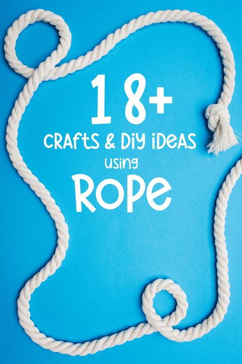 Jute Rope Canvas Art, Rope Room Decor, White Rope Decor, Upcycling, Macrame With Thick Rope, Cotton Rope Diy, Macrame Thick Rope, Decorative Rope Ideas, Rope Sculpture Art