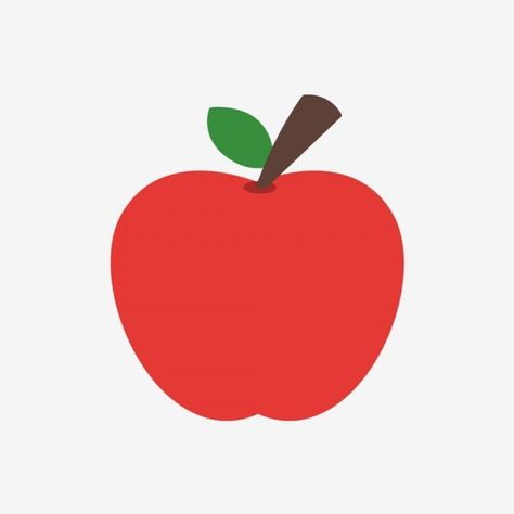 Apple Design Art, Apple Vector Illustration, Cartoon Apple Drawing, Cute Apple Illustration, Apple Illustration Design, Cute Apple Drawing, Apple Graphic Design, Animated Apple, Apples Illustration