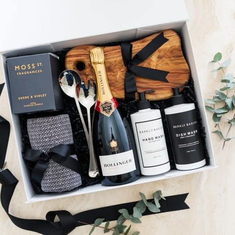 Real Estate Awards Ideas, Luxury Closing Gifts, Business Gift Baskets For Clients, Real Estate Client Christmas Gifts, Thank You Gift For Realtor From Client, Real Estate Christmas Gifts, Realtor Gift Baskets For Clients, Champagne Gift Box Ideas, Closing Gift Baskets For Buyers