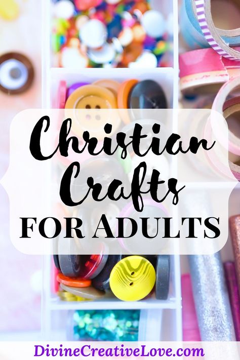 Want some great Christian craft ideas that are fun for adults (and maybe the kids too)? Some of these Christian craft ideas are super-easy, and don’t require any additional supplies other than what comes with the kit. And others are a bit more advanced and give you more creative freedom. Either way, there is something for everyone! #craftideas #diychristiancrafts #christiancraftsforadults Womens Ministry Crafts Ideas, Womens Bible Study Craft Ideas, Simple Crafts For Womens Retreat, Woman Crafts Ideas, High School Retreat Ideas, Easy Crafts For Groups, Inspirational Crafts For Women, Easter Crafts For Teens Christian, Easy Crafts For Groups Of Women