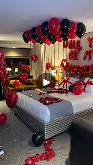 50 reactions | “WILL YOU BE MY GIRLFRIEND?” ROOM 🥰 ❤️ WHEN HE ASKS TO MAKE IT OFFICIAL 🥺😍😍😍😍😍😍 #willyoubemyvalentine #willyoubemygirlfriend #love #explorepage #explore #hoteldecor #romantic #roses #balloons #candles #specialoccasion #hotelroomdecorations #romantichotelsetup #birthdayroomdecor #dmvhotel #dmvhoteldecorator #reelsinstagram #datenightideas #marylandroomdecorator #marylandhoteldecorator #dchoteldecorator #baltimoredecorator #birthdayroomforher #birthdayroomdecorforhim #birthdayroomsurprise #birthdayroomsetup #valentines #valentinesdayballoons #valentinesdayroom | CHANESE 💫 LOVE GURU ❤️| HOTEL DECORATOR | Rylo · Valentines Will You Be My Gf Room Decor, Will You Be My Girlfriend Room Ideas, Will You Be My Girlfriend Hotel Ideas, Birthday Room Decorations For Boyfriend, Birthday Decor For Him, Birthday Room Surprise, Hotel Room Decoration, Romantic Hotel Rooms