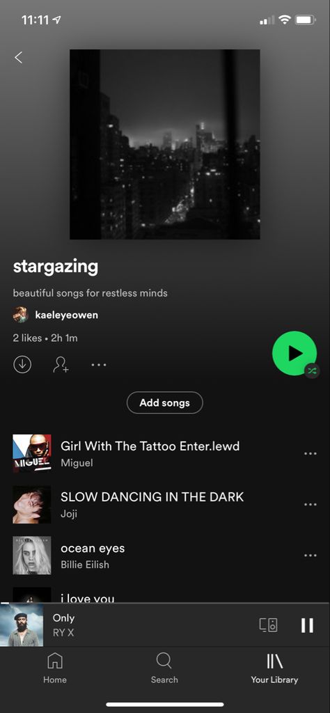 Spotify Playlist Stargazing Date, Dancing In The Dark, Spotify Playlist, Beautiful Songs, In The Dark, The Darkest, I Love You, Love You, Thing 1