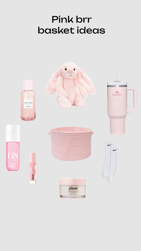 #present #fyp #foryoupage #popular #pink #brrbasket #basket #pinkkkk Pink Birthday Basket, Pink Birthday Gifts, Pink Gift Basket Ideas, Basket Decor Ideas, Pink Gift Basket, Girlie Gifts, Pink Basket, Birthday Basket, Basket Decor