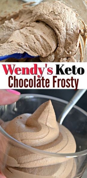 Make This Wendy's Inspired Keto Chocolate Frosty - Hip2Keto Keto Chocolate Frosty, Desserts Nutella, Chocolate Frosty, Postre Keto, Desserts Keto, Low Carb Snack, Keto Pancakes, Desserts Vegan, Low Carb Diets