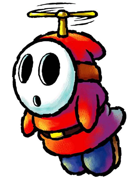 Fly Guy Minions, Video Game, Shy Guy, Cartoon Character, Top 10, Mario, Red