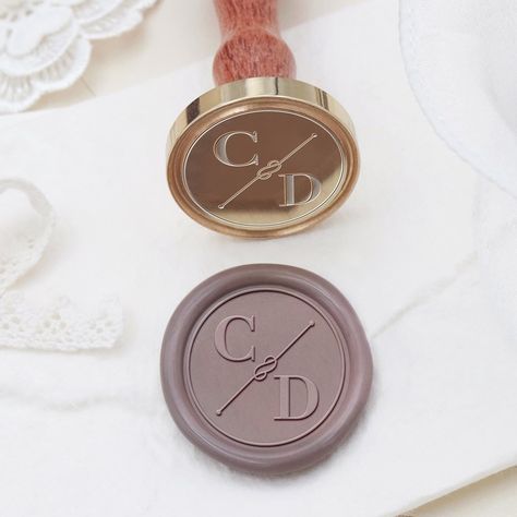 Custom Knot Wedding Monogram Wax Seal Stamp

Create a personalized wax seal stamp for your wedding invitations, thank you notes, or other special occasions. Choose from a variety of fonts and styles to create the perfect monogram. #wedding #weddinginvitations #thankyounotes #personalized #waxseal . #Wedding_Wax_Stamp #Wedding_Wax_Seal_Stamp #Fancy_Artwork #Monogram_Wax_Seal Wedding Wax Seal Stamp, Wedding Stamp Design, Fancy Artwork, Envelope Wax Seal, Monogram Wax Seal, Custom Wax Seal Stamp, Custom Wax Stamp, Wedding Wax Seal, Wax Stamps