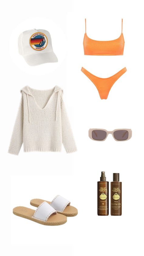 Cute Swim Outfits, Aesthetic Beachy Outfits, Beach Bathing Suit Outfit, Swim Outfits Aesthetic, Beach Summer Aesthetic Outfits, Things To Wear To The Beach, Summer Outfits 2023 Beach, Beach Aesthetic Outfits Winter, Casual Swimsuit Outfit