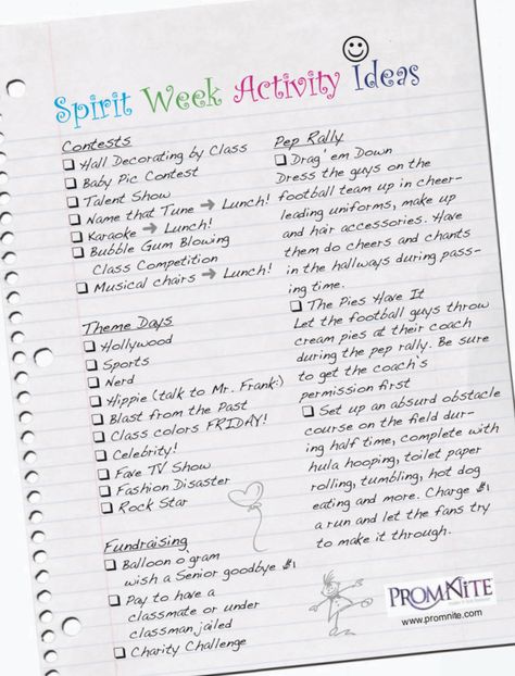 Spirits Week Ideas, Spirit Week Games Activities, Spirt Week Ideas For Work, Trendy Spirit Week Ideas, Christian School Spirit Week Ideas, Halloween Spirt Week Ideas School, Disney Spirt Week Ideas, Peewee Homecoming Ideas, Spirit Week Ideas Homecoming