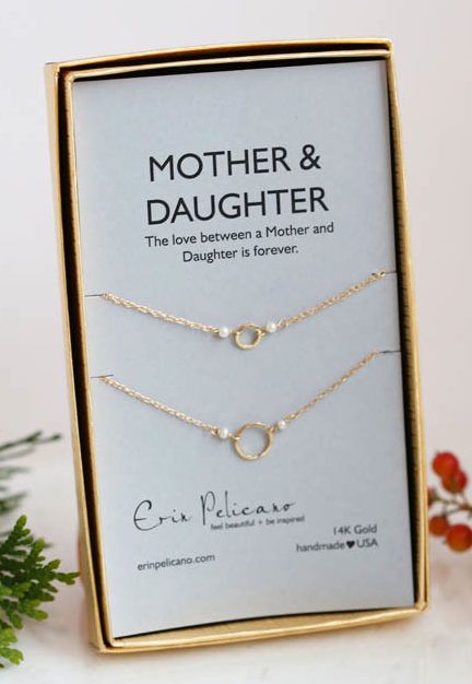 Mother Day Jewelry Ideas, Mothers Day Gifts Jewelry, Mom And Daughter Necklaces, Mother Daughter Gift Ideas, Mom And Daughter Jewelry, Mother Daughter Necklaces Set, Gifts For Mom From Daughter, Mothers Day Jewelry, Mother Daughter Jewelry