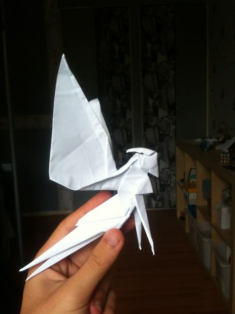 Origami fairy by Batsuto.deviantart.com on @DeviantArt Origami, Origami Fairy, Deviantart