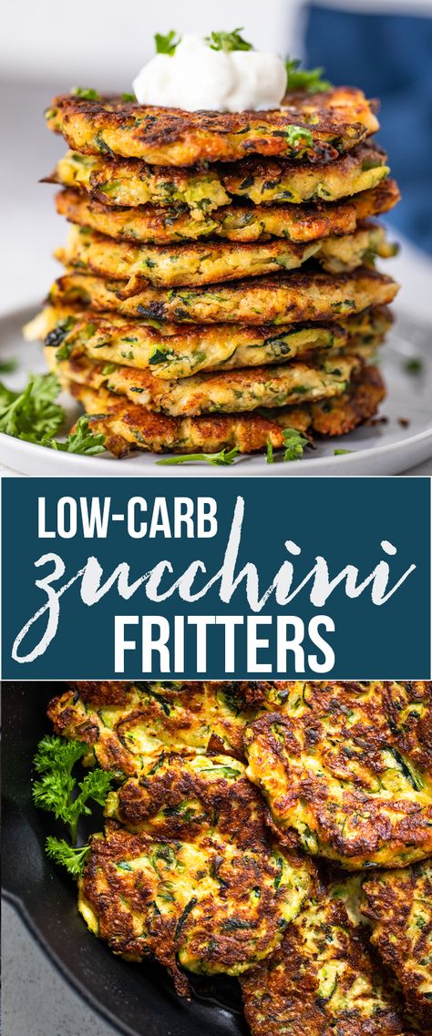 Zucchini Smoker Recipes, Low Calorie Snacks Savory, Low Carb Zucchini Fritters, Healthy Board, Zucchini Fritters Recipe, Gimme Delicious, Carb Sides, Keto Zucchini, Recipes Vegetables