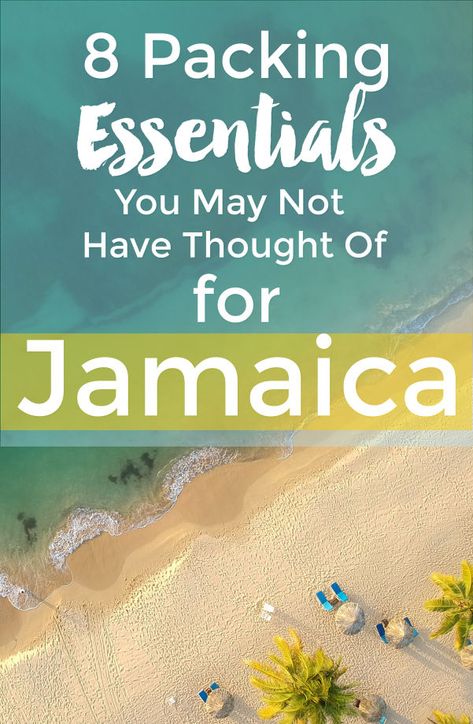 8+ Packing Essentials for Jamaica You Might Overlook - Intentional Travelers What To Pack For Jamaica, Traveling To Jamaica, Travel To Jamaica, What To Pack For Vacation, Jamaica Trip, Hotel All Inclusive, Packing Essentials List, Vacation Packing List, Caribbean Hotels