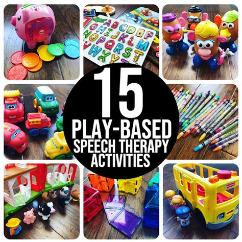 Play-Based Speech Therapy | Primary Punch Speech Therapy Themes, Early Intervention Activities, Therapy For Kids, Speech Therapy Activities Preschool, Toddler Speech Activities, Early Intervention Speech Therapy, Speech Games, Toddler Speech, Preschool Speech Therapy