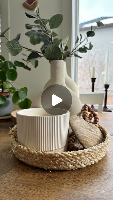 Dorota Kamilla Kwolek | furniture artist | tips& ideas on Instagram: "Rope tray decor step by step. 

🌟Like, save and share🌟 this one, as that's exactly how I did the other tray. 

Supplies I used 🤗

- old bucket, pot or whatever you want to use as a form 

- plastic wrap to protect the form surface 

- mat Mod Podge- you can use any other shin, but I like a mat one the most 

-twisted sisal rope 3/8 in x 50 ft- I didn't use the entire rope on my tray 

- for the jute tray, I used one and a half of jute rope 9 m-30’ long and about 5 millimetres wide, so that I would say medium-sized 

STEPS

✅ wrap your form in plastic wrap 

✅ apply a generous amount of Mod Podge so the rope will adsorb it from the wrap

✅ create your tray, bowl, planter, or whatever shape you want 

✅ secure with pins Diy Rope Furniture, Rope Tray Decor, Jute Tray Diy, Jute Basket Decor Ideas, Diy Rope Tray, Diy With Rope, Rope Decoration Ideas, Jute Rope Crafts, Diy Rope Basket Tutorials