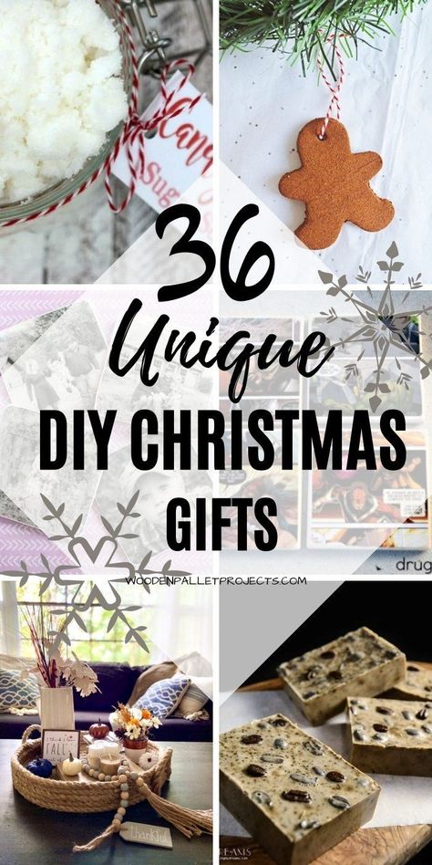 Unique Diy Christmas Gifts, Diy Christmas Gifts For Coworkers, Unique Christmas Gifts Diy, Receiving Gifts, Easy Homemade Gifts, Christmas Homemade, Diy Christmas Presents, Diy Christmas Gifts For Family, Diy Xmas Gifts