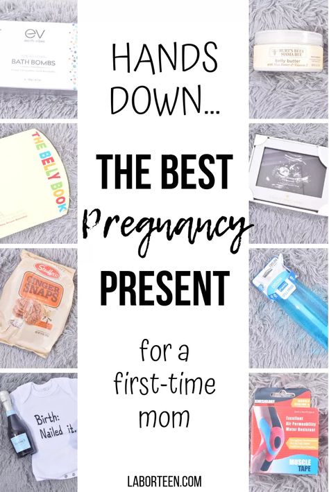 The Absolute Best Pregnancy Gift For A First Time Mom! Care Basket For Pregnant Mom, Pregnant Gifts For Friend, First Time Mom Gift Ideas, Gifts For New Mom First Time, First Pregnancy Gifts, Gifts For First Time Moms, Pregnancy Gift Baskets, Pregnant Mom Gifts, Motherhood Struggles