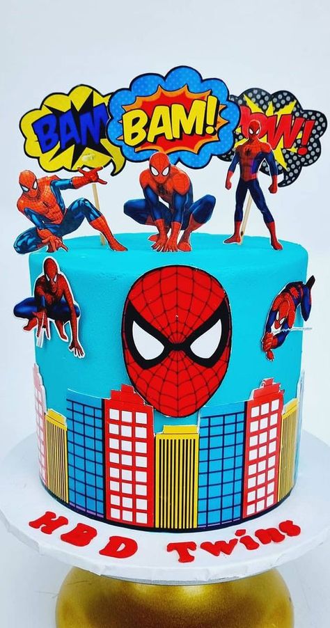 spiderman birthday cake, spiderman birthday cake, marvel cake, children birthday cake, spiderman birthday cake images, spiderman themed cake, spiderman birthday cake ideas, celebration cake children, spiderman cake ideas Cartoon Cake Spiderman, Cartoon Character Cake Design, Spiderman Cake Designs For Kids, Character Cakes For Boys, Spider Man Cakes For Boys, Spiderman Cake Birthday For Kids, Spider Man Cake Design, Spiderman Fondant Cake, Cake Spiderman Birthday