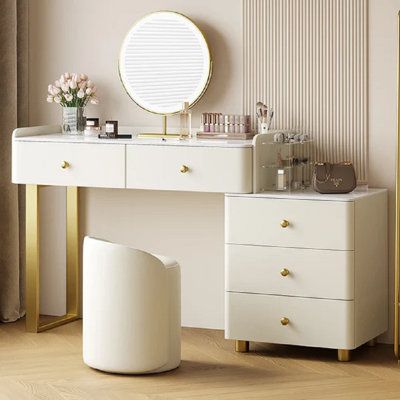 Wardrobe with dressing table