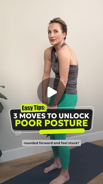 Better Posture Exercises, Posture Correction Exercises, Neck And Shoulder Exercises, Shoulder Posture, Yoga Sequence For Beginners, Yoga Daily, Daily Progress, Posture Exercises, Deep Breaths