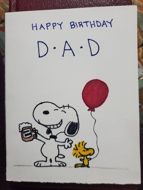 Dad bday 2023 Father's Birthday Card Ideas, What To Draw For Your Dads Birthday, Painting Ideas For Fathers Birthday, Happy Father’s Day Card Drawings, Gifts For Dad 50th Birthday, Father Birthday Drawing, Drawings For Father’s Day, Happy Birthday Card Ideas For Dads, Drawing For Father's Birthday