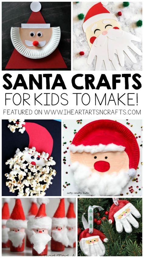 Natal, Santa Claus Manualidades, Santa Crafts For Kids, Santa Activities, Senior Infants, Santa Activity, Passive Programming, Santa Claus Crafts, Season Decorations