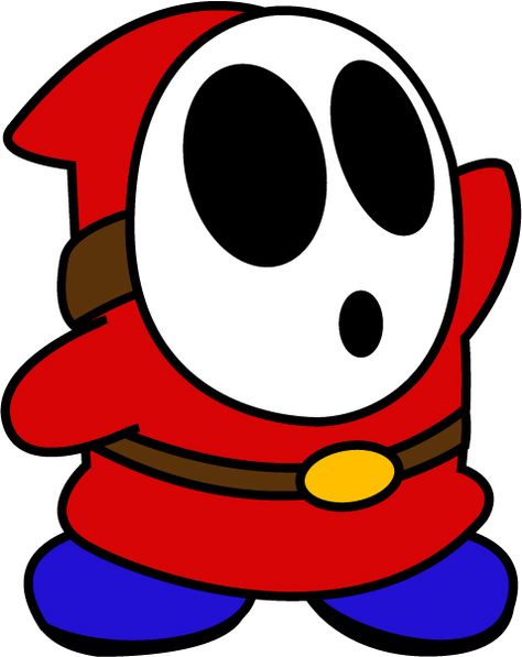 Shy Guy Canvas Painting, Shy Guys Mario, Mario Shy Guy Drawing, Shy Guy Painting, Shyguy Mario Art, Shy Guy Nintendo, Shy Guy Drawing, Shy Guy Art, Shy Guy Tattoo