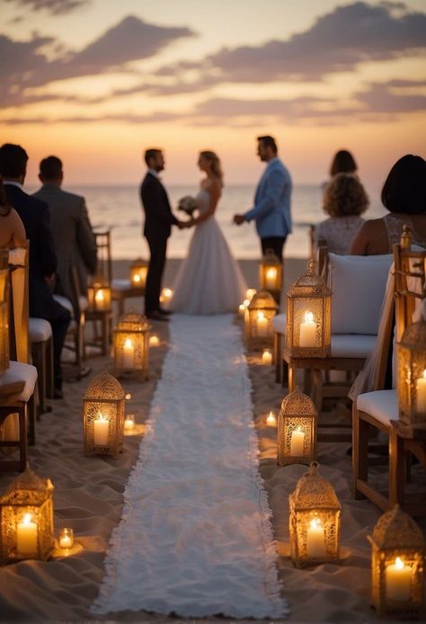 27 Small Wedding Ideas for an Intimate and Memorable Day Diy Wedding Beach, Diy Wedding Decorations Beach, Small Romantic Wedding Receptions, Mini Beach Wedding, Small Beach Elopement Ceremony, Beach Micro Wedding Ideas, Minimalist Wedding Beach, Hawaii Small Wedding, Minimal Beach Wedding Decor