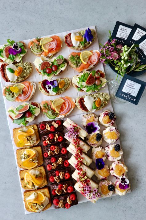 Afternoon Tea Platter, Tea Platter, Afternoon Tea Cake, Flavour Combinations, Charcuterie Inspiration, Cake Platter, 1 Cake, Tea Party Food, Party Food Platters