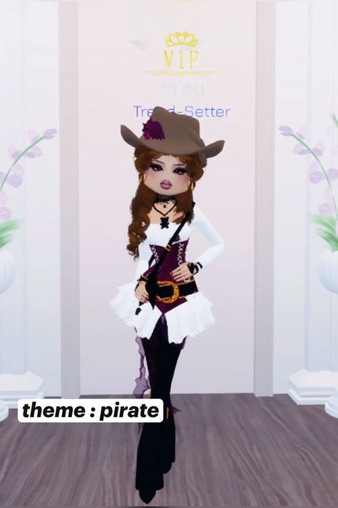 Oscars Inspired Outfit, Dress To Impress Outfits Roblox Game Theme Streetwear, Dress To In Press, Pirate Dti Outfit, Dti Roblox Halloween, Dti Theme Preppy, Hard Dti Themes, Dti Outfits Halloween, Halloween Dti Theme