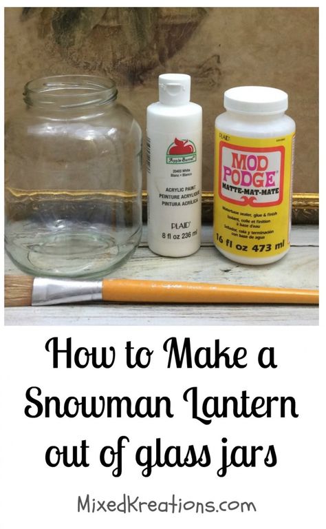 Diy snowman lantern pinterest Snowman Lantern, Diy Schneemann, Dollar Tree Christmas Decor, Make A Snowman, Diy Jar Crafts, Diy Snowman, Christmas Mason Jars, Mason Jar Crafts Diy, To Cute