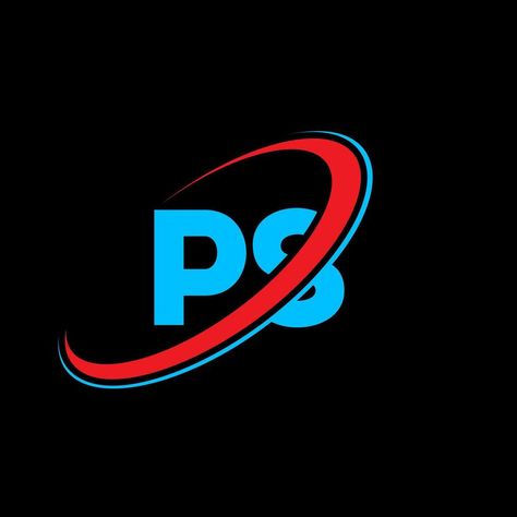 PS P S letter logo design. Initial letter PS linked circle uppercase monogram logo red and blue. PS logo, P S design. ps, p s Pc Logo, Facebook Cover Photos Hd, Funny Cartoon Images, Logo P, Letter Art Design, Creative Iphone Case, Edit Logo, S Logo Design, Initials Logo Design