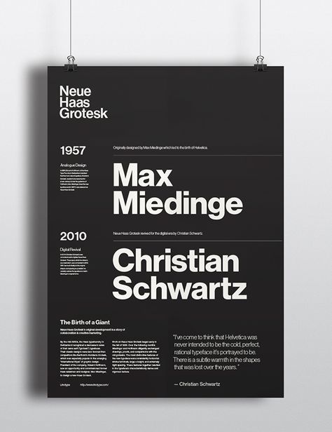 Neue Haas Grotesk - Type Specimen Poster on Behance Type Specimen Poster, Neue Haas Grotesk, Specimen Poster, Typographic Hierarchy, International Typographic Style, Typographic Layout, Type Specimen, Editorial Design Layout, 타이포그래피 포스터 디자인