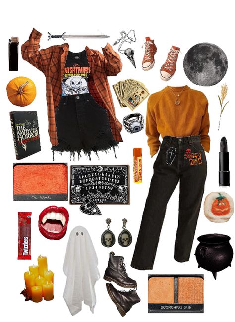 Samhain Outfit, Halloween Fashion Outfits, Veselý Halloween, Halloween Costumes 2022, 30 Aesthetic, October Outfits, Hot Halloween, Hot Halloween Outfits, Looks Halloween