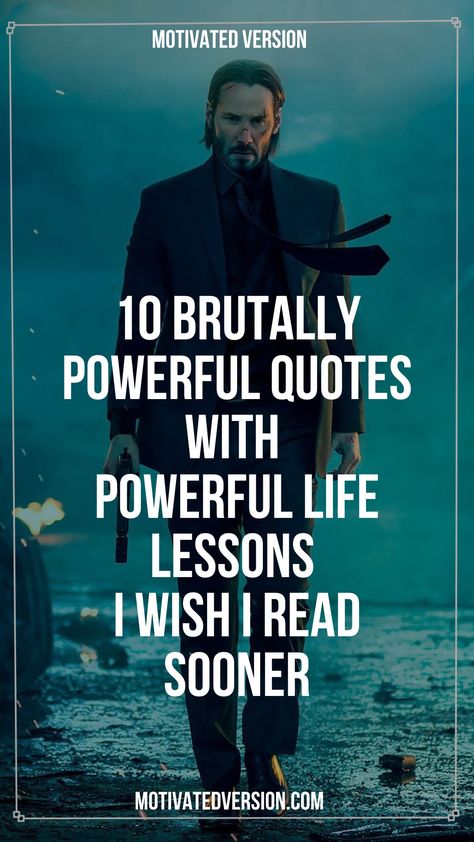 10 Brutally Powerful Quotes with Powerful Life Lessons I Wish I Read Sooner Quote On Contentment, True Motivational Quotes, Quotes To Ponder On, Power In Words Quotes, Powerful Messages Life, Life Wise Quotes, Very Positive Quotes Motivation, Motivational Typography Quotes, Sunday Gym Quotes Motivation